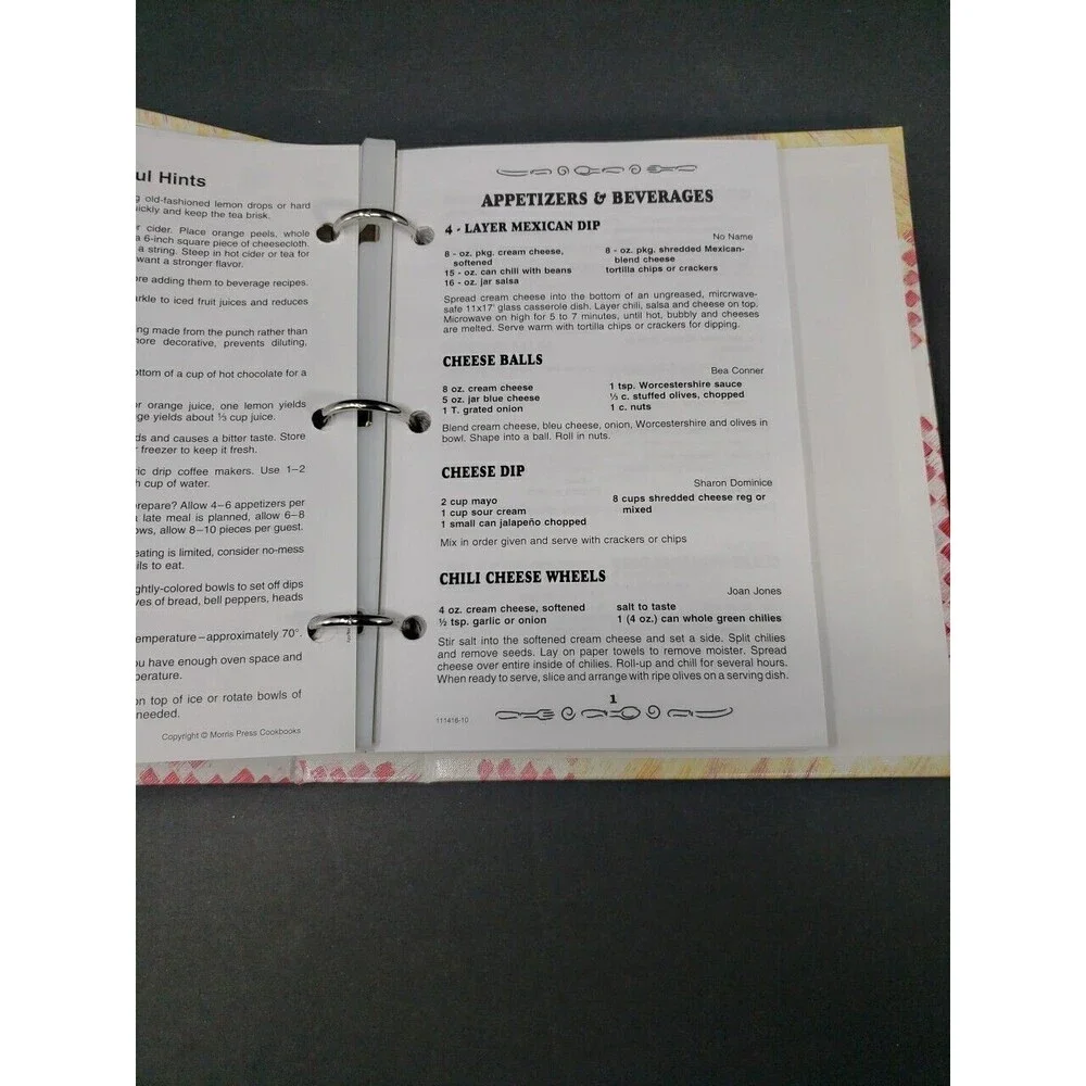 Thyme in Morman Lake Arizona Kitchens Cookbook Fire Department Auxiliary 2010